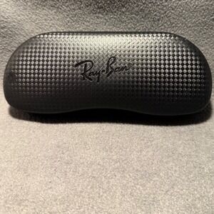 Ray-Ban Glasses Case Carbon Fiber Texture One Size Black